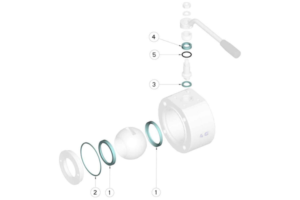 SPARE SEALS KIT FOR BALL VALVE – STANDARD SEALS