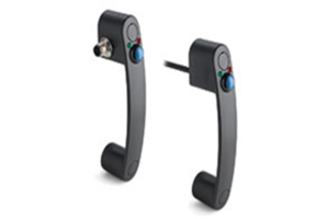 Handles with electrical switch