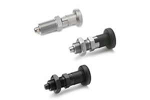 Cam action indexing plungers