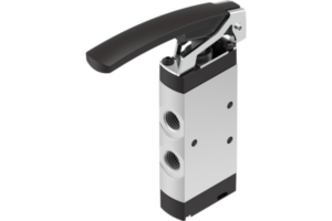 Manually actuated valve, metric VHEF